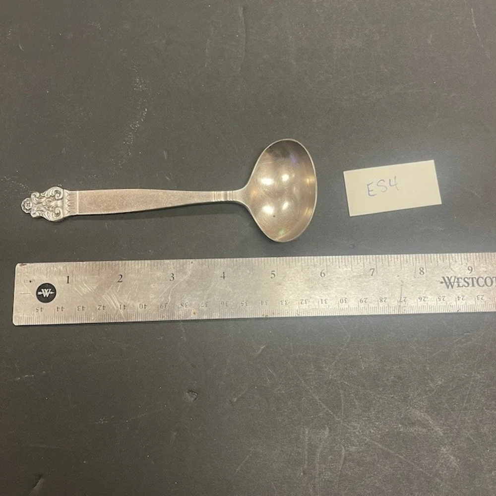 E.P.N.S. TH. Marthinsen Norway Small Vintage Gravy Sauce Ladle Vidar ES4